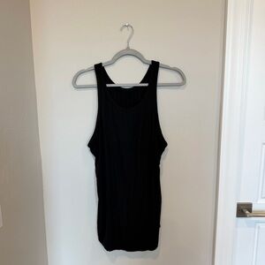 Lululemon Black Hold Tight High Neck Tank Top Size 12